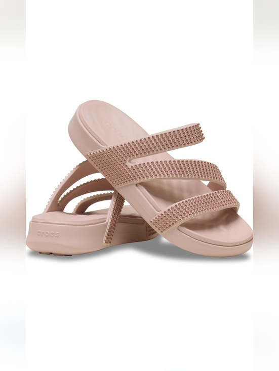 CROCS Shoes - Crocs Women's Blush Pink Getaway Strappy Sandals